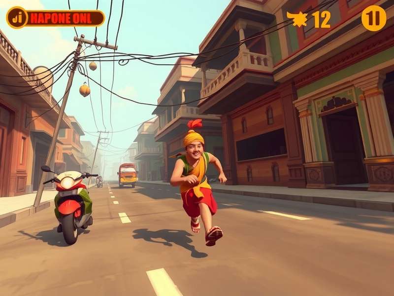 Spiced Chai Escape Run character wearing traditional Indian costumes